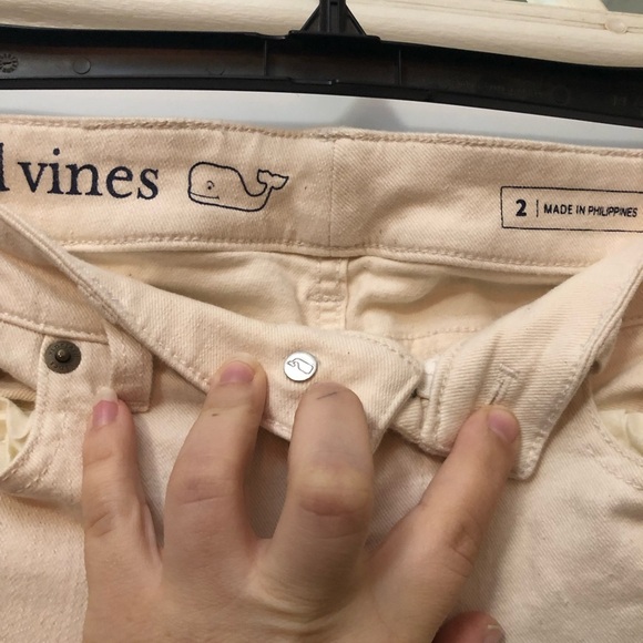 Vineyard Vines White Pants size 2 - Picture 3 of 4